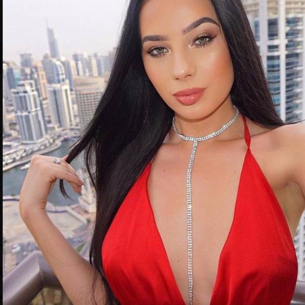 Trendy Long Diamond Choker